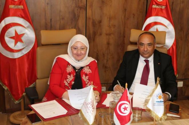 توقيع اتفاقية شراكة بين ديوان الخدمات الجامعية للشمال والمدرسة الوطنية للادارة