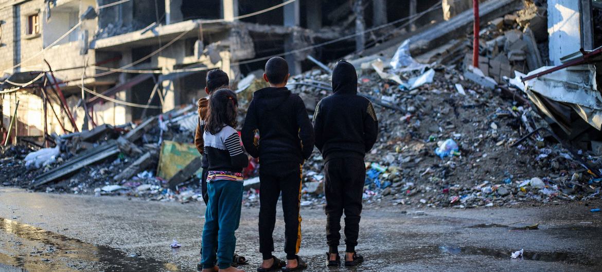 اليونيسف: أطفال غزة عالقون في حلقة لا نهائية من المعاناة 