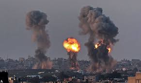 استشهاد فلسطينيين اثنين وإصابة 31 آخرين في قصف صهيوني على قطاع غزة