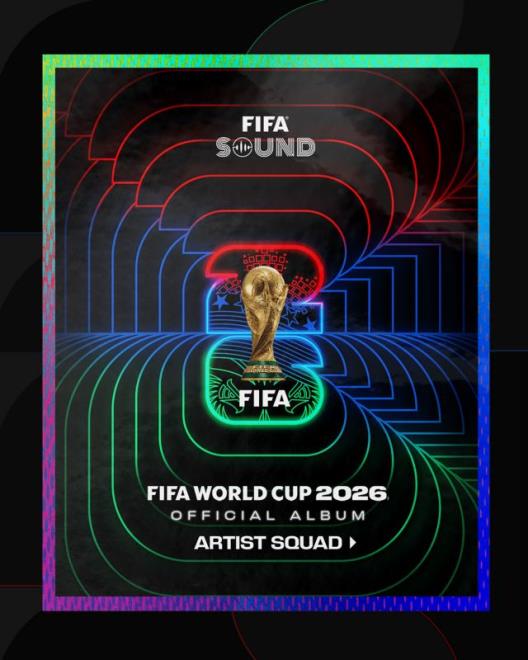 مونديال 2026: الكشف عن الألبوم الرسمي للبطولة بمشاركة نخبة من نجوم الموسيقى العالمية