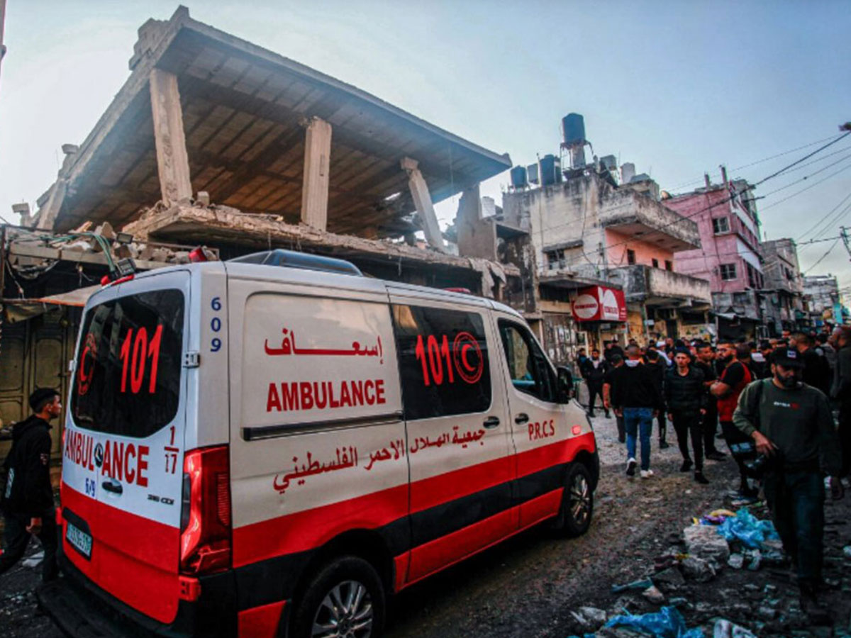 استشهاد فلسطيني وإصابة آخرين في قصف استهدف حي الدرج بمدينة غزة