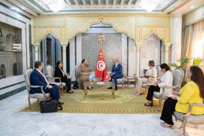 مستجدات المسار السياسي الليبي، ابرز محاور لقاء وزير الخارجية مع رئيسة بعثة الامم المتحدة للدعم
