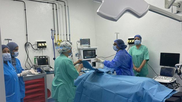  إجراء أول عملية جراحية بالمستشفى المحلي بحيّ التضامن 