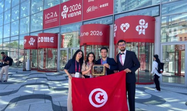 المعهد الوطني للعلوم التطبيقية والتكنولوجيا يحصد جائزة أفضل فرع طلابي عالمي للروبوتات