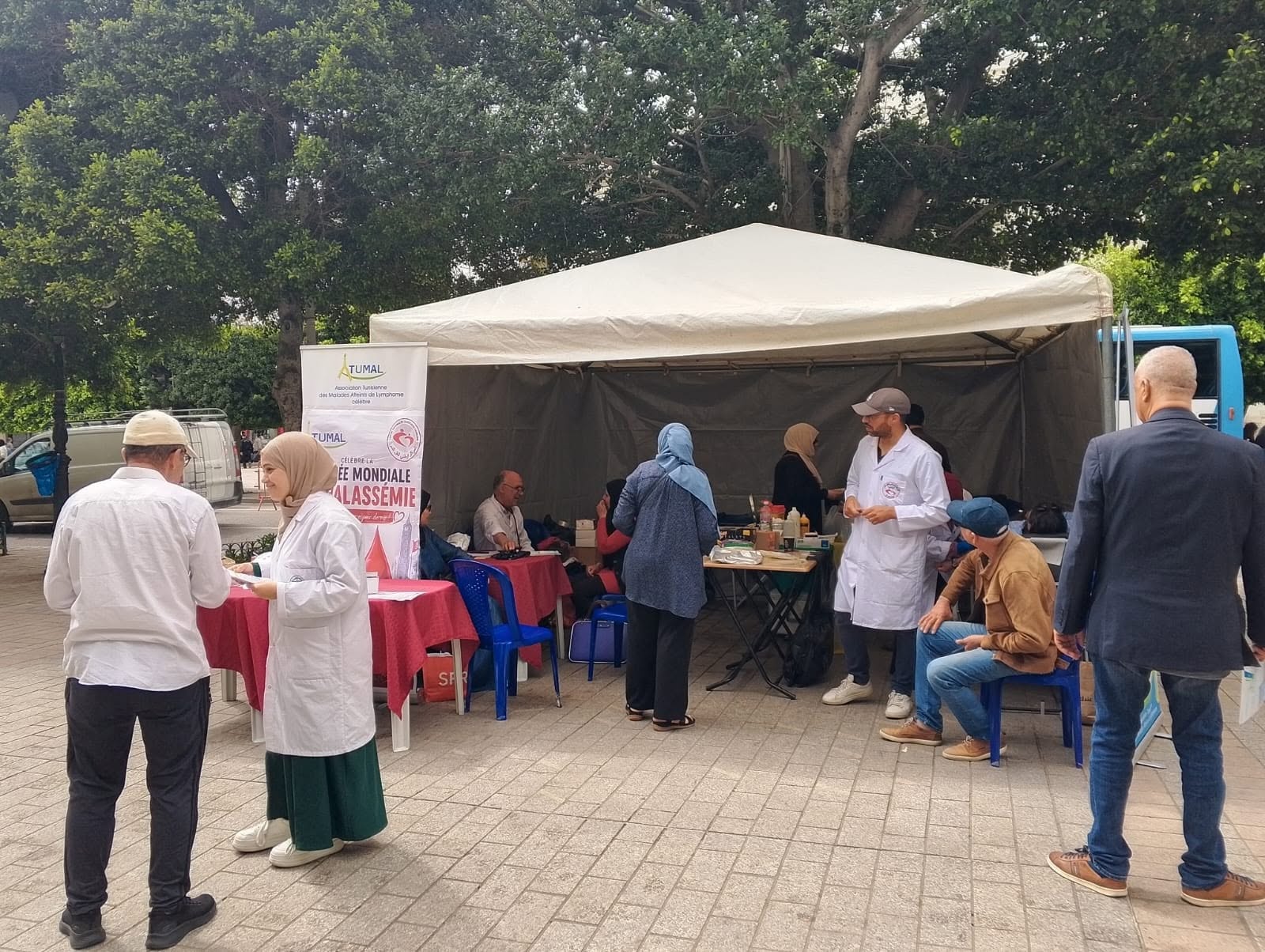 "قطرة من الإنسانية، تبرع بالدم، أنقذ الأرواح" شعار حملة للتبرع بالدم وسط العاصمة بمناسبة اليوم العالمي للمتبرّعين بالدم لسنة 2026