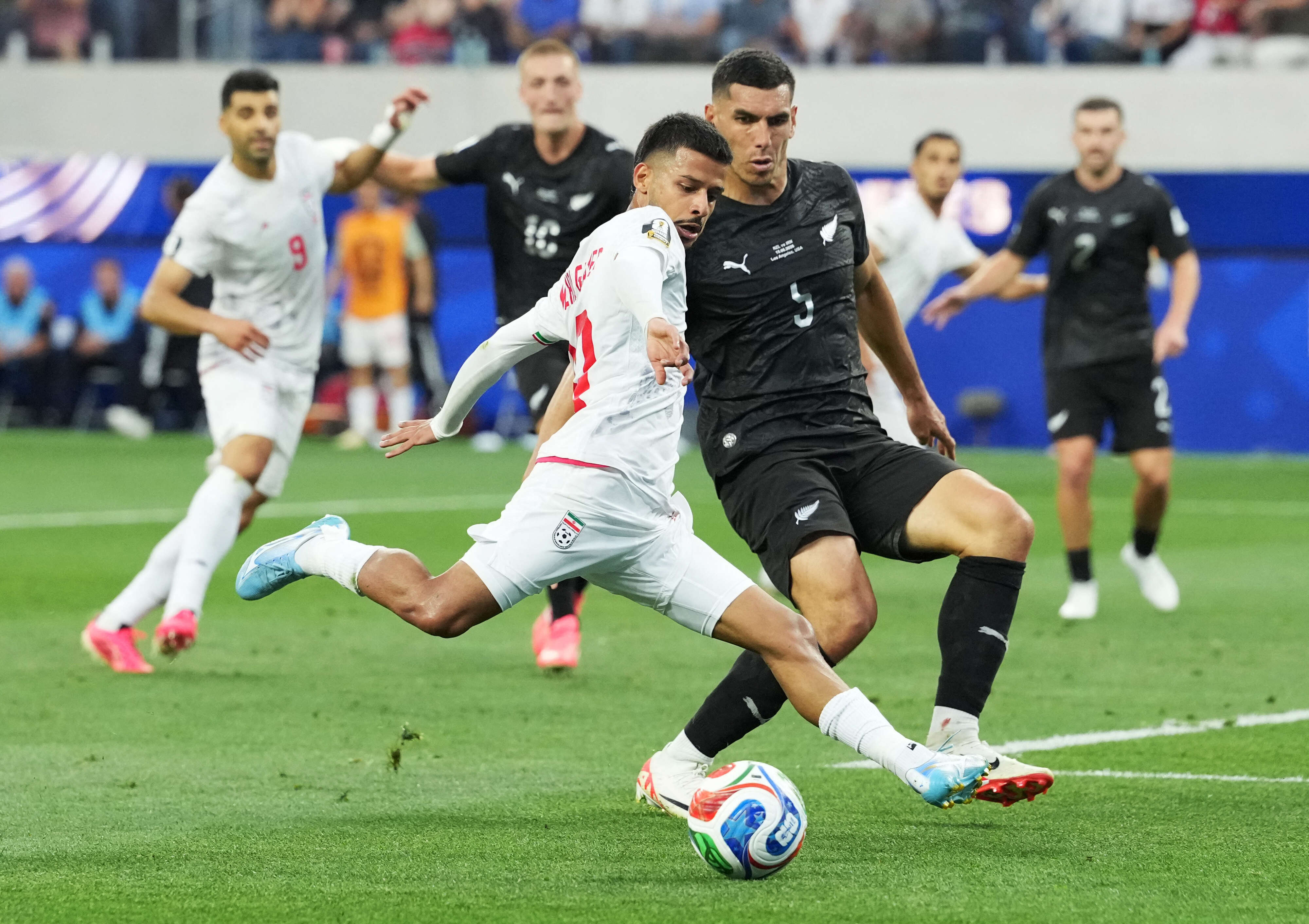 مونديال 2026 (المجموعة السابعة) تعادل نيوزيلندا مع ايران 2-2