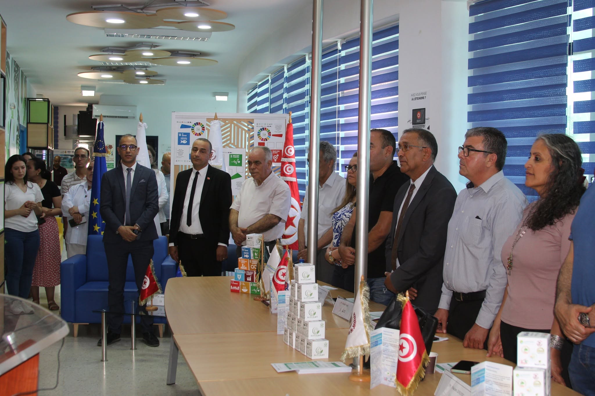 جامعة جندوبة : المعهد العالي للبيوتكنولوجيا بباجة يحتضن فعاليات إطلاق مشروع In-ProLacT