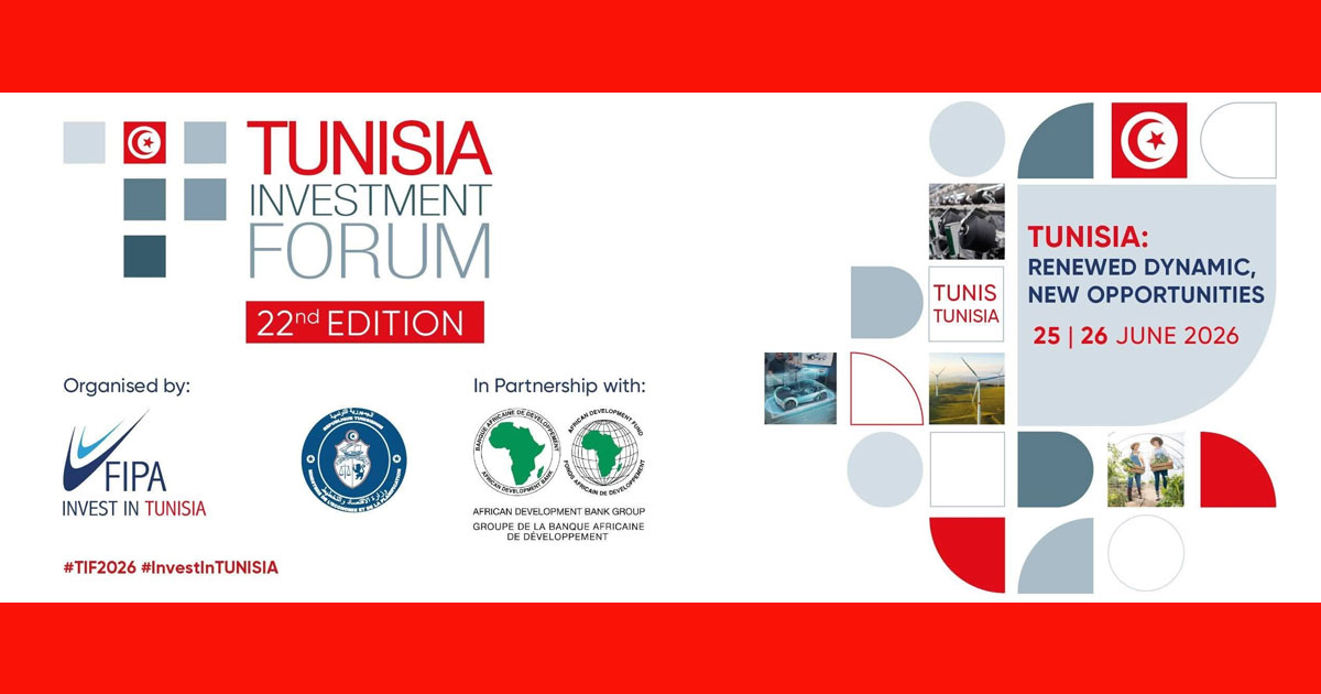 Industrie automobile, innovation et e-mobilité au cœur de la 22ème édition du Tunisia Investment Forum les 25 et 26 juin.la Tunisie veut accélérer son virage industriel et technologique