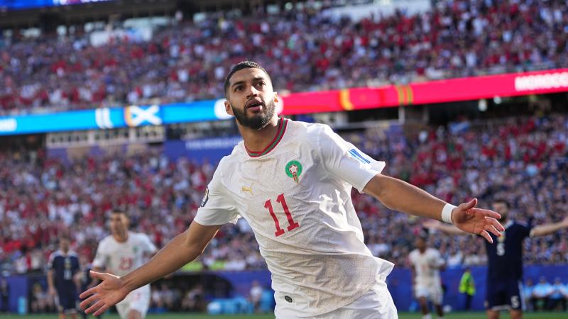 كأس العالم 2026: المغربي إسماعيل صيباري يسجل أسرع هدف عربي في تاريخ المونديال
