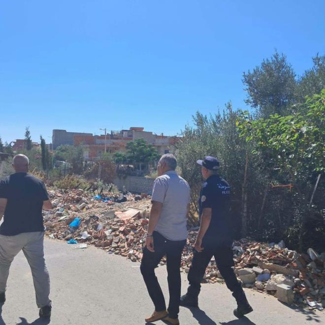 بلدية سوسة :حملة تنبيه للمتساكنين المجاورين لوادي الحلوف لإزالة جميع التجاوزات المقامة دون موجب قانوني