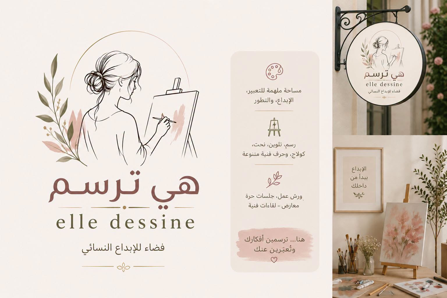 نفطة: بعث نادي «هي ترسم» للفنون التشكيلية النسائية بدار الثقافة مصطفى خريف