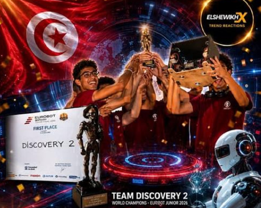 Robotique : « Discovery 2 » offre à la Tunisie le titre de champion de l’Eurobot Junior 2026
