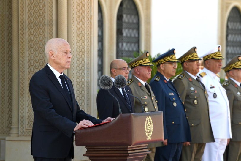  رئيس الجمهوريــة :’’جيشنا الوطني لم يدخر أي جهد في معاضدة شتى مؤسسات الدولة في كل المجالات’’ 