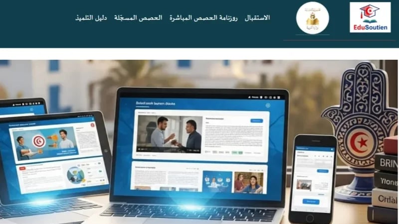 وزارة التربية تنظّم حصص دعم ومرافقة لفائدة المؤجلين إلى دورة مراقبة من امتحان البكالوريا على منصة جسور