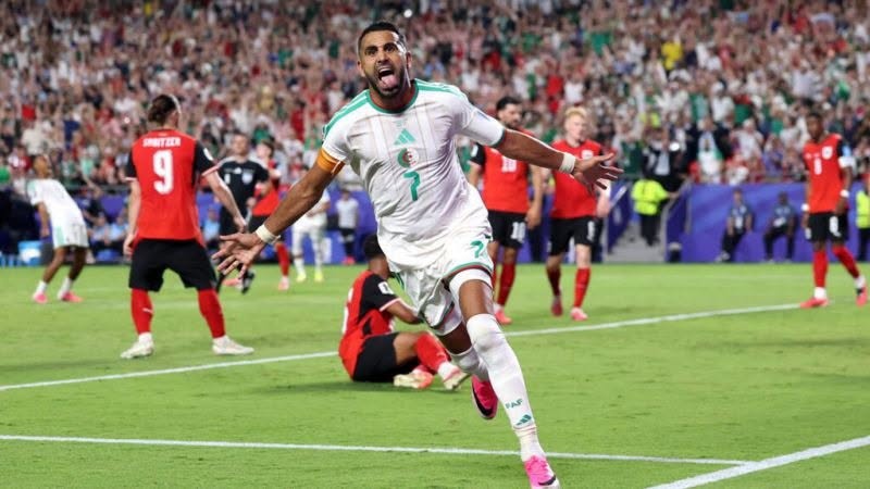 الجزائر ​والنمسا تتأهلان إلى الدور السادس عشر لكأس العالم لكرة القدم