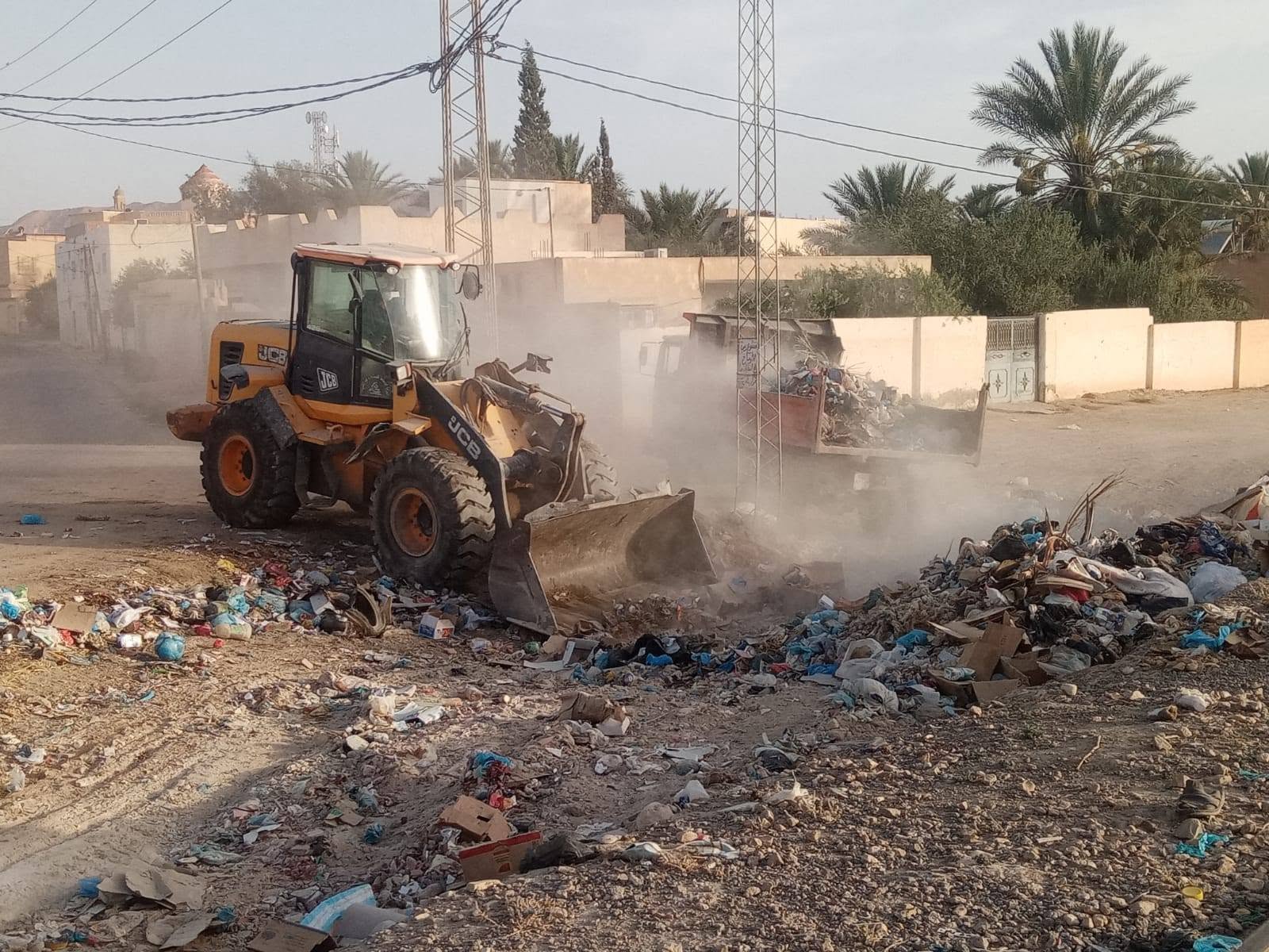 بلدية المتلوى : تنفيذ حملات واسعة للنظافة للقضاء على المصبات العشوائية للفضلات