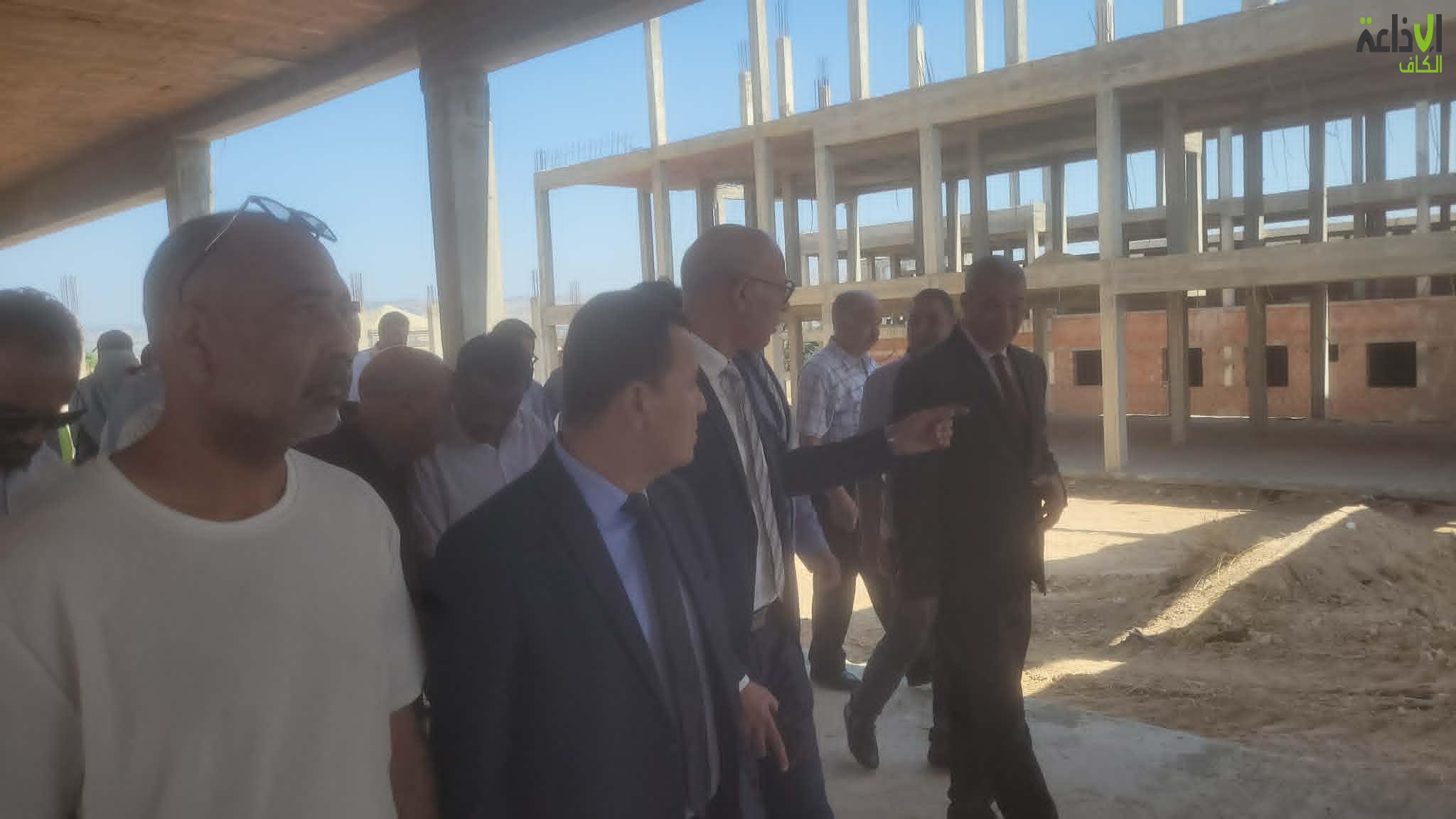 إعطاء إشارة إنطلاق أشغال القسط الثالث من مشروع بناء المستشفى الجهوي بمجاز الباب 