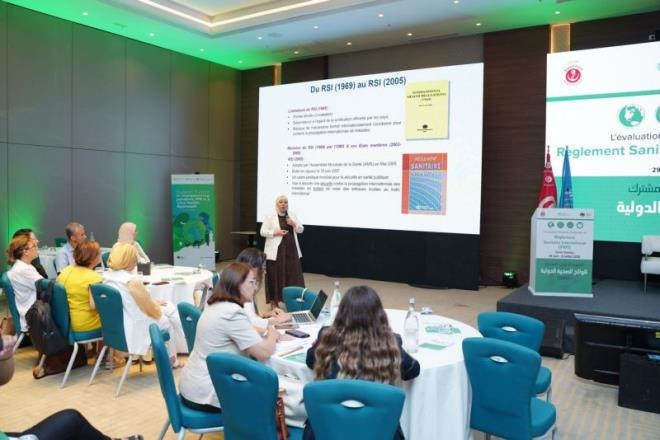 تونس تستضيف التقييم الخارجي المشترك للوائح الصحية الدولية لمواجهة الطوارئ الصحية بمشاركة خبراء وطنيين ودوليين