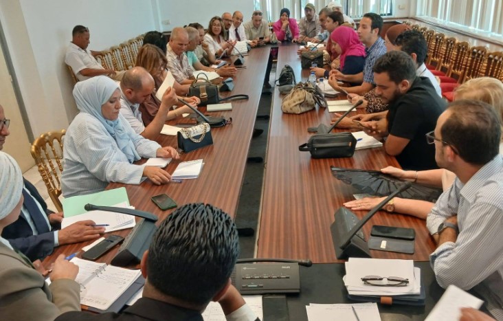 جلسة عمل لمجلس الإقليم الثاني حول واقع المشاريع المعطلة وسبل تسريع نسق إنجازها