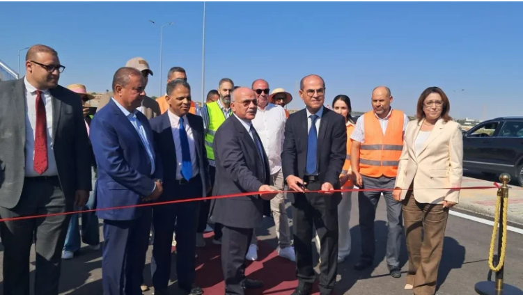 إعطاء إشارة انطلاق استغلال الجسر المضاعف على مستوى قنال مجردة الوطن القبلي بمنوبة