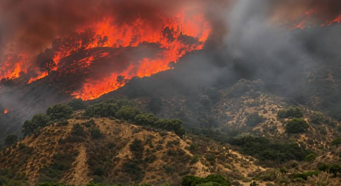 Zaghouan : l’Armée de l’air mobilisée pour maîtriser l’incendie du mont Echahma