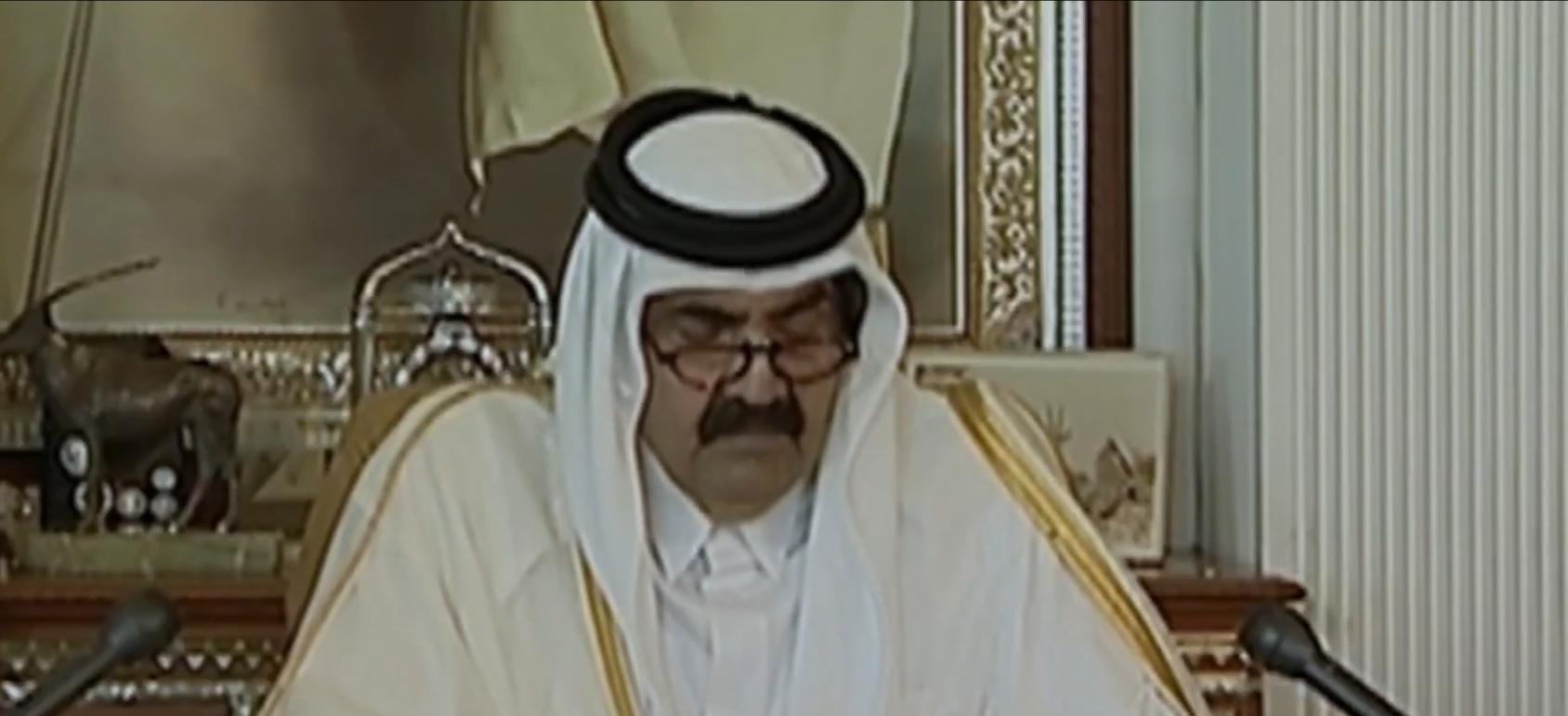 وفاة أمير قطر السابق الشيخ حمد بن خليفة آل ثاني