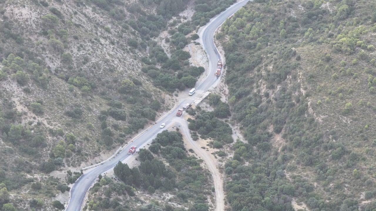 بعد تدخلات دامت أكثر من 40 ساعة: السيطرة على حريق جبل الشحمة بزغوان (صور)