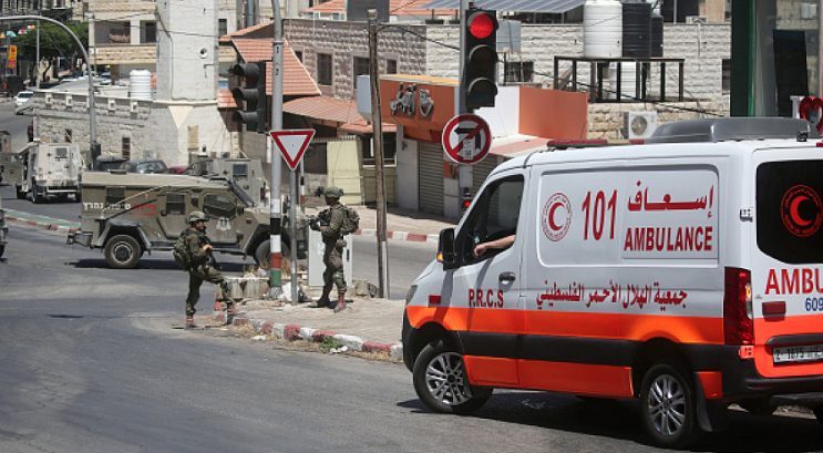استشهاد فلسطيني برصاص الاحتلال الصهيوني شمال مدينة القدس