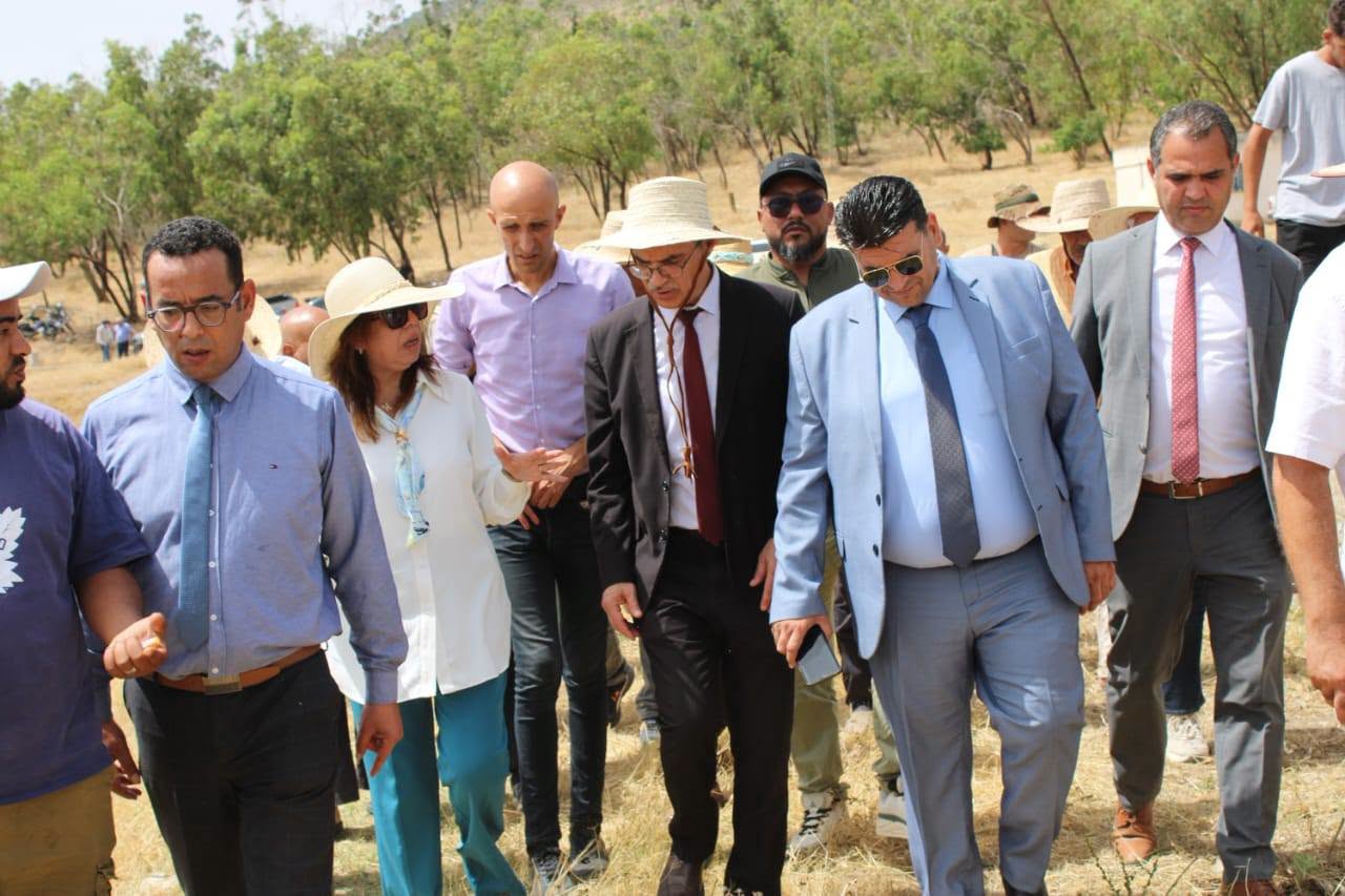 وزير الفلاحة يؤدي زيارة ميدانية إلى ولاية نابل لمتابعة تقدم أشغال صيانة المنشآت المائية وجهر مجاري الأودية