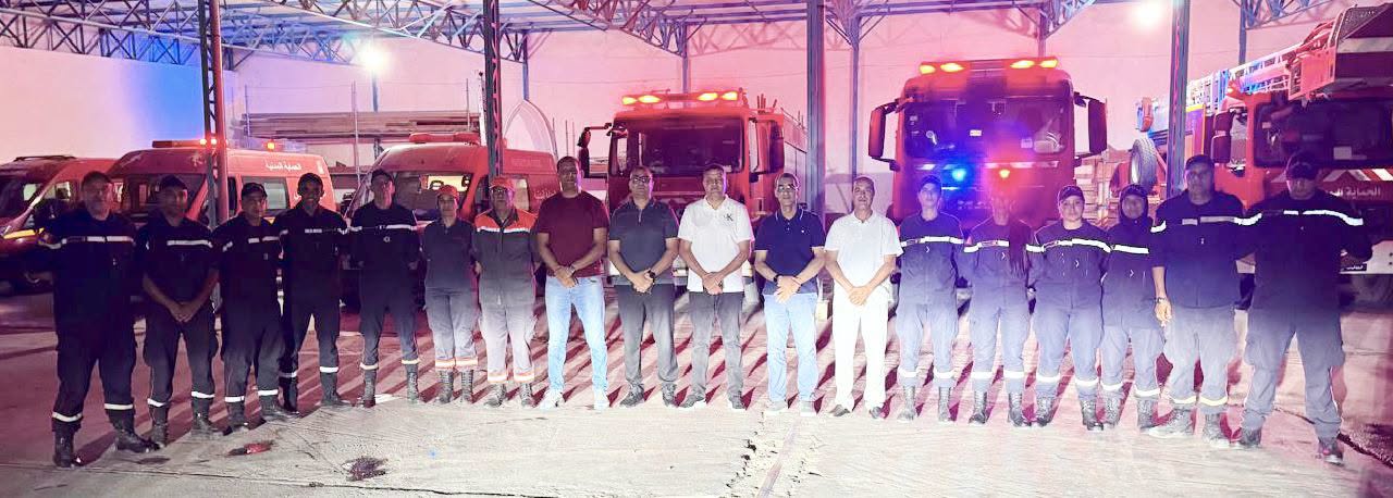 والي سوسة يتابع جاهزية فرق الحماية المدنية ويؤكد على أهمية التنسيق والاستباق لمجابهة المخاطر.