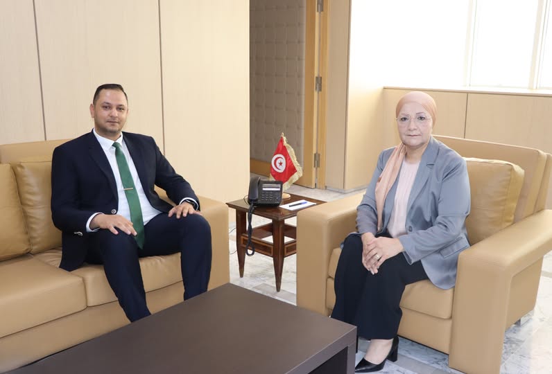 مشاغل المحامين الشبان وتصوراتهم للارتقاء بمرفق العدالة محور لقاء وزيرة العدل برئيس جمعية المحامين الشبان