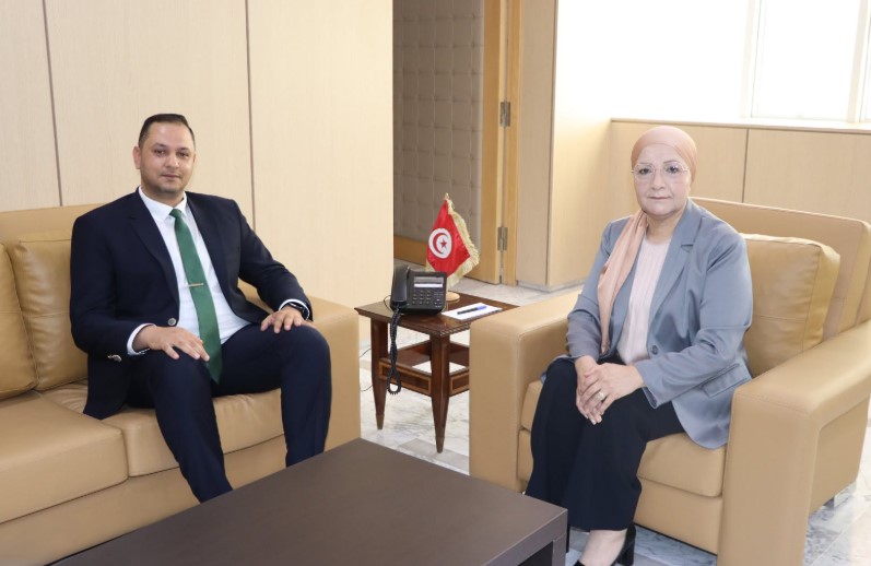 مشاغل المحامين الشبان وتصوراتهم للارتقاء بمرفق العدالة محور لقاء وزيرة العدل برئيس جمعية المحامين الشبان