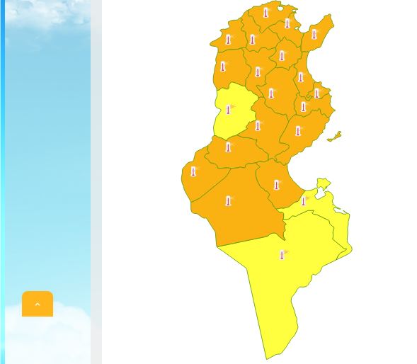الرصد الجوي: إنذار كبير يشمل 21 ولاية بسبب موجة حر يومي الجمعة والسبت