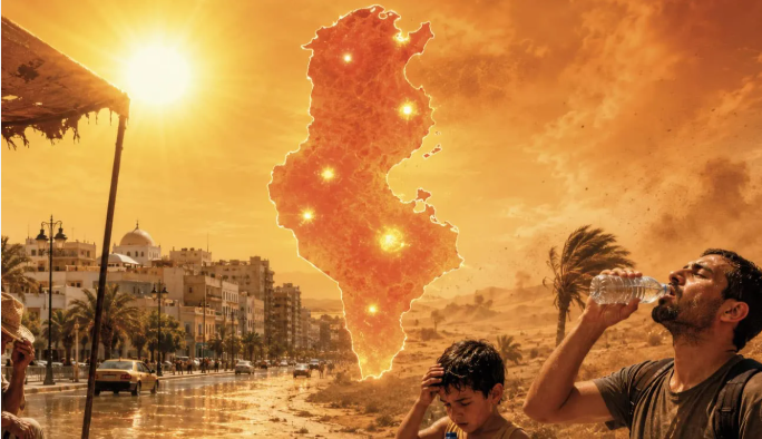 Canicule : alerte orange dans 21 gouvernorats jusqu'à mercredi