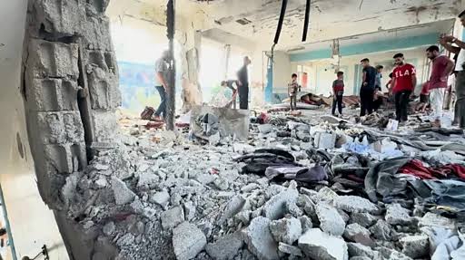 ثمانية شهداء في قصف الاحتلال مخيم النصيرات وسط قطاع غزة