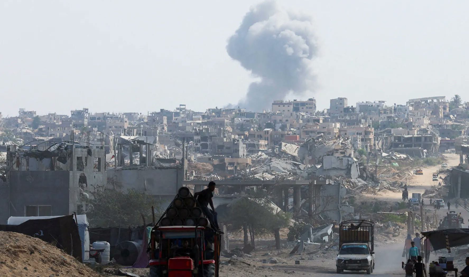إصابة 15 فلسطينيا بجراح في قصف جديد على قطاع غزة