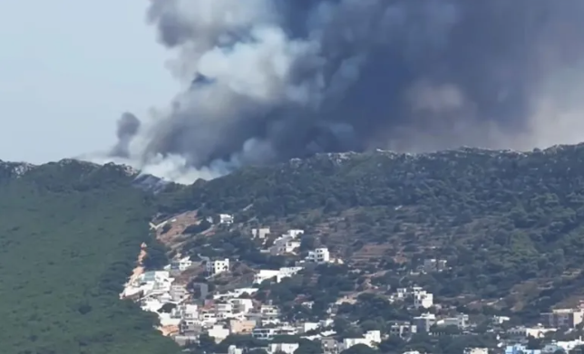 Bizerte : un important incendie ravage le mont Nadhour à Raf Raf