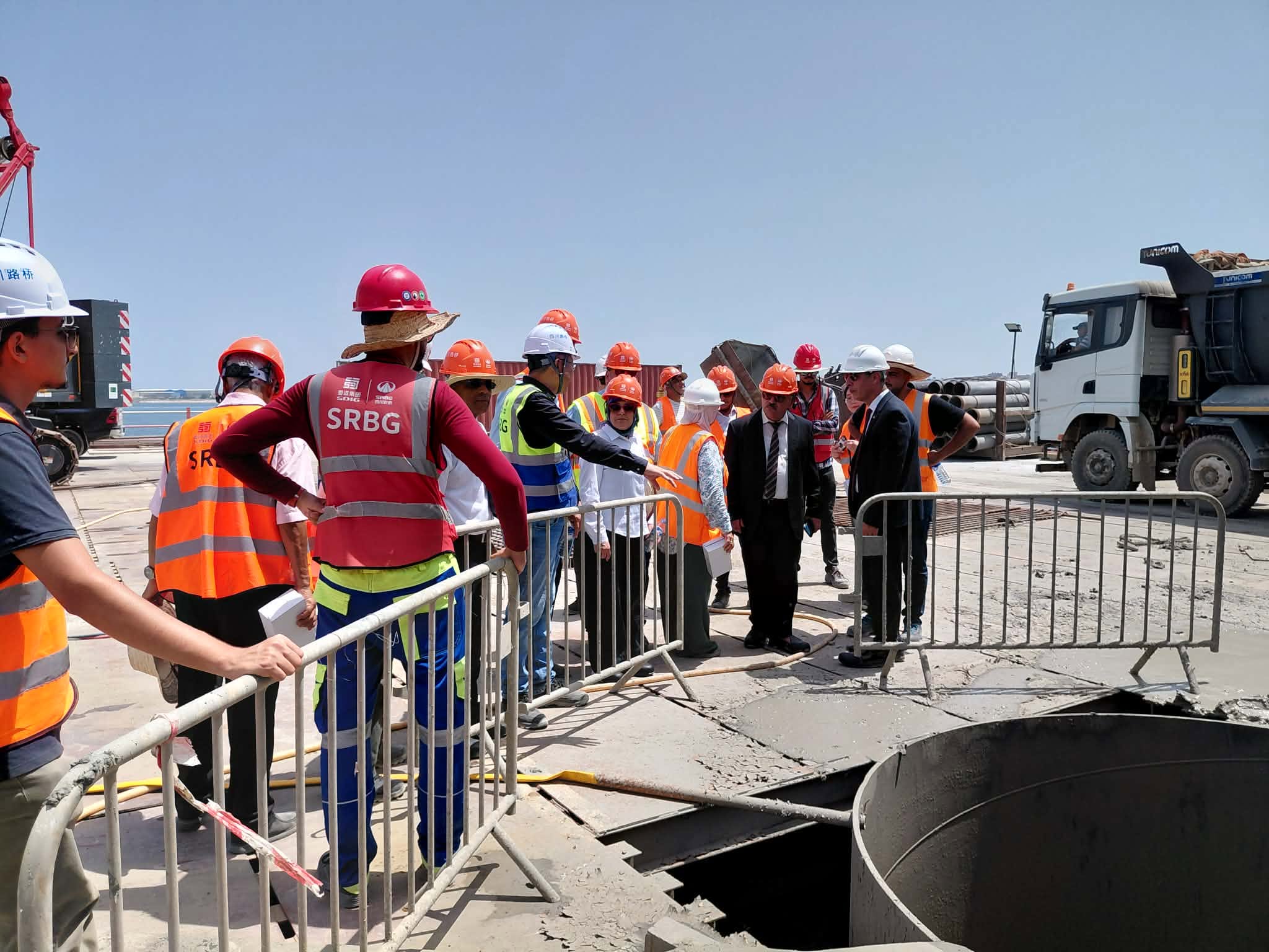 مشروع جسر بنزرت الجديد: تقدّم بــ75% في أشغال القسطين الأول والثالث