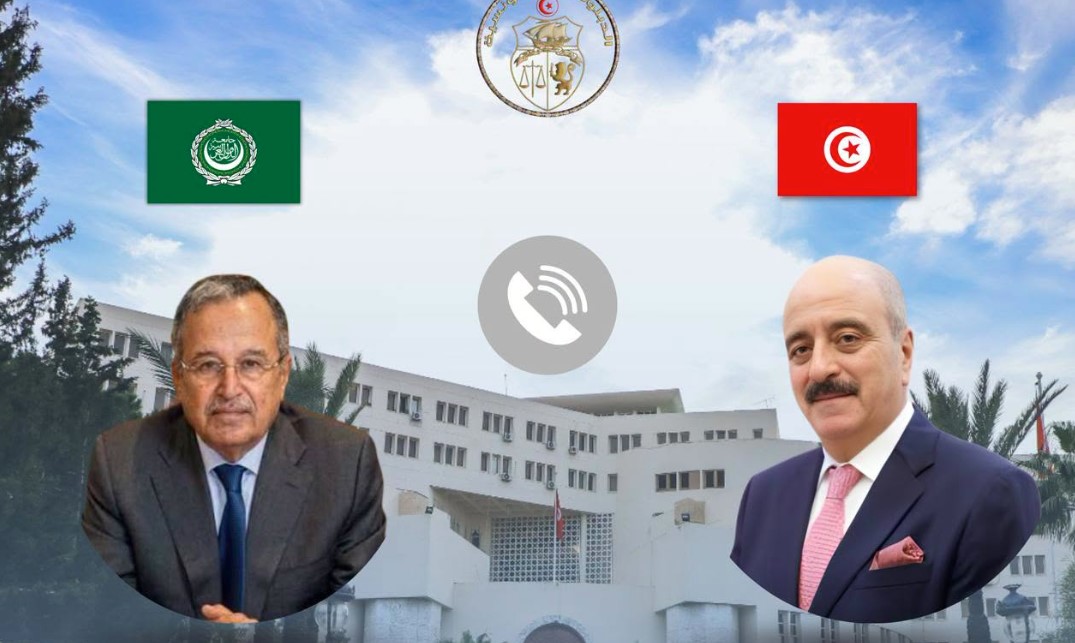 وزير الخارجية يتلقى اتصالا هاتفيا من الأمين العام الجديد لجامعة الدول العربية