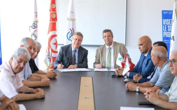 شراكة متجددة بين اللجنة الوطنية الأولمبية التونسية والبنك الوطني الفلاحي في مجال دعم الرياضة والرياضيين التونسيين