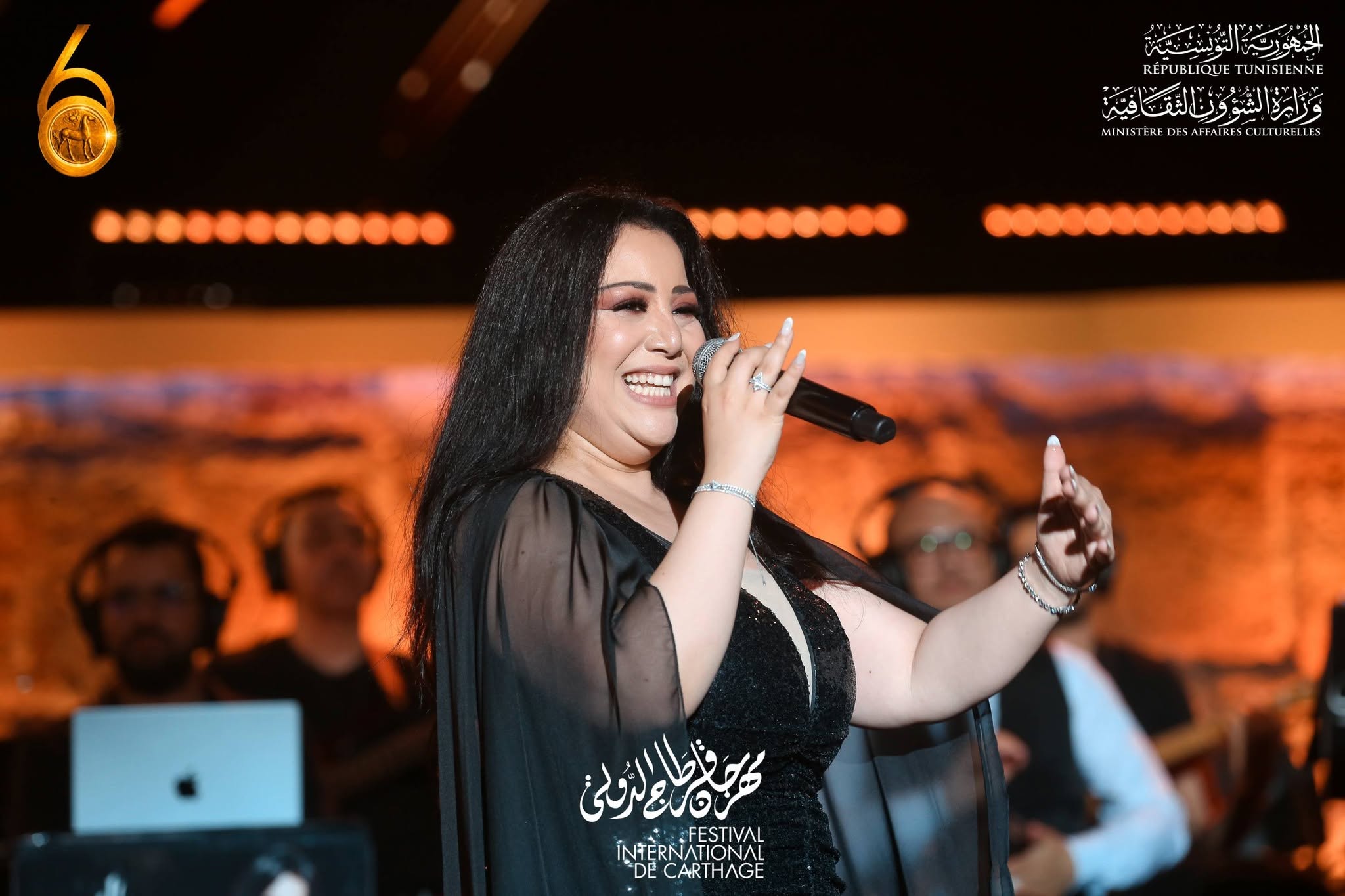 مهرجان قرطاج الدولي: من الشجن الشرقي الى النوبة التونسية يسرى محنوش تحتفي بتنوع المرجعيات الموسيقية