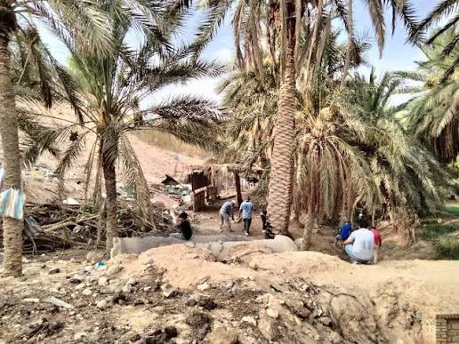 توزر: حملة تطوعية لتنظيف مجرى الوادي القديم بمدينة نفطة 