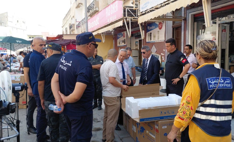 بنزرت: حجز أكثر من 102 مكيف هواء غير مطابق للمواصفات خلال حملة رقابية مشتركة