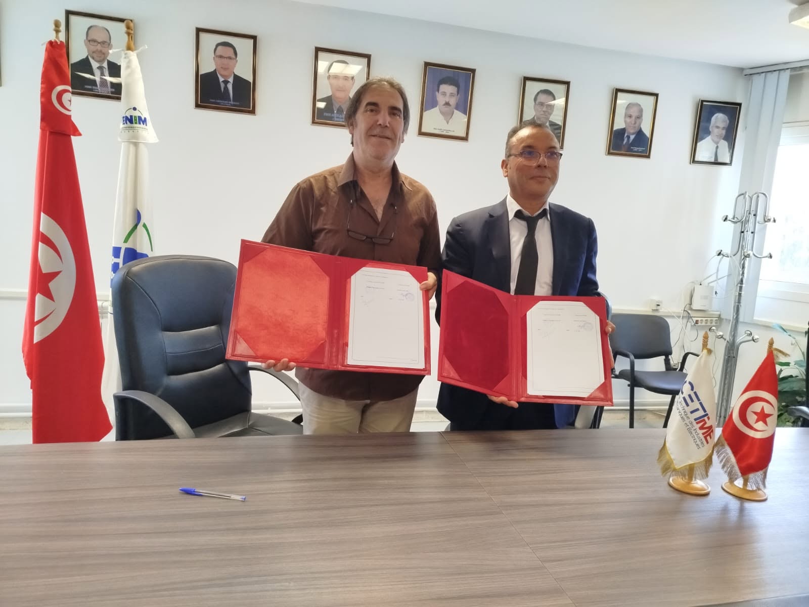 اتفاقية شراكة بين المركز الفني للصناعات الميكانيكية والكهربائية والمدرسة الوطنية للمهندسين بالمنستير لدعم الابتكار والبحث التطبيقي