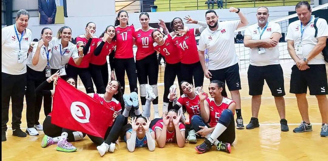 اذاعة الشباب تواكب وصول بطلات المنتخب الوطني للكرة الطائرة أقل من 18 سنة 