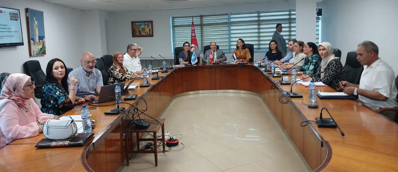 انعقاد الاجتماع الرابع للجنة قيادة الصندوق الائتماني متعدد المانحين لفائدة الشباب والتشغيل.