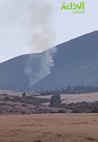 نفزة: اندلاع حريق بجبل سيدي احمد وتدخل أعوان الحماية المدنية و الغابات لإخماده و الحد من انتشاره