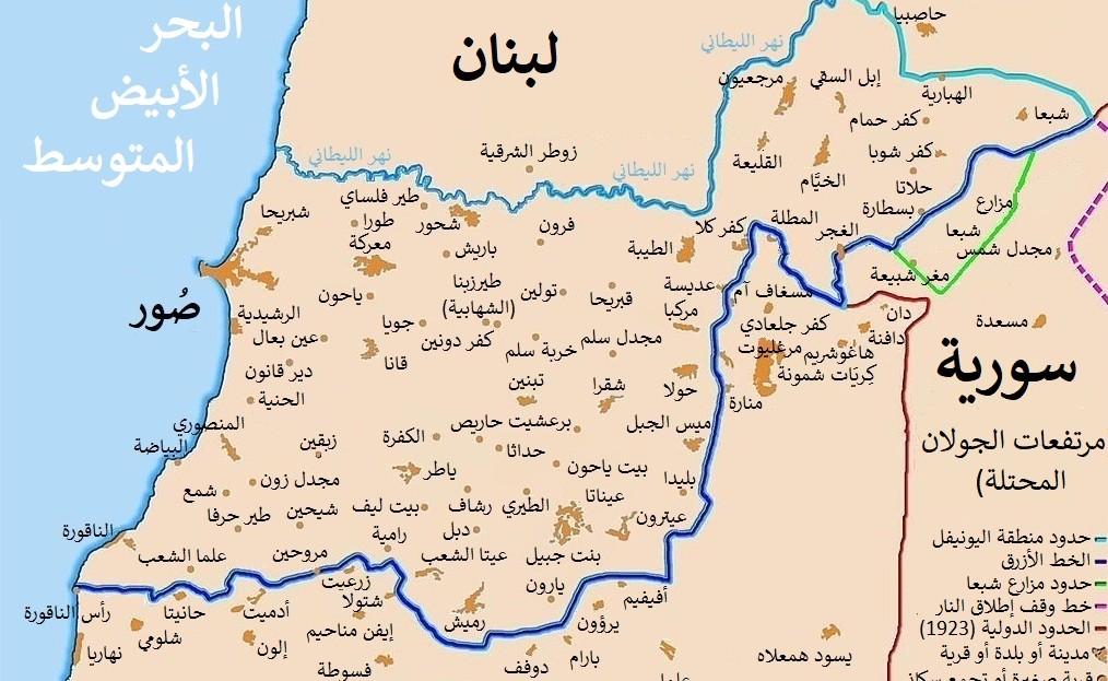 قوات الاحتلال تستهدف بالقنابل والقصف بلدات في جنوب لبنان