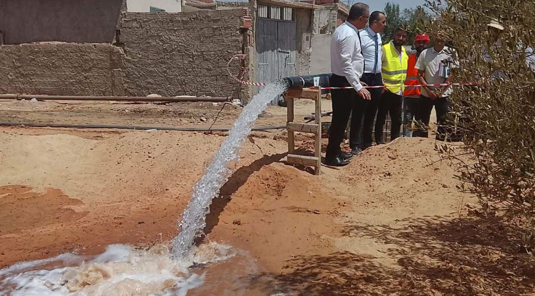 بكلفة 239 ألف دينار: قبول نهائي للبئر التعويضية "شانشو 9" بالحامة 