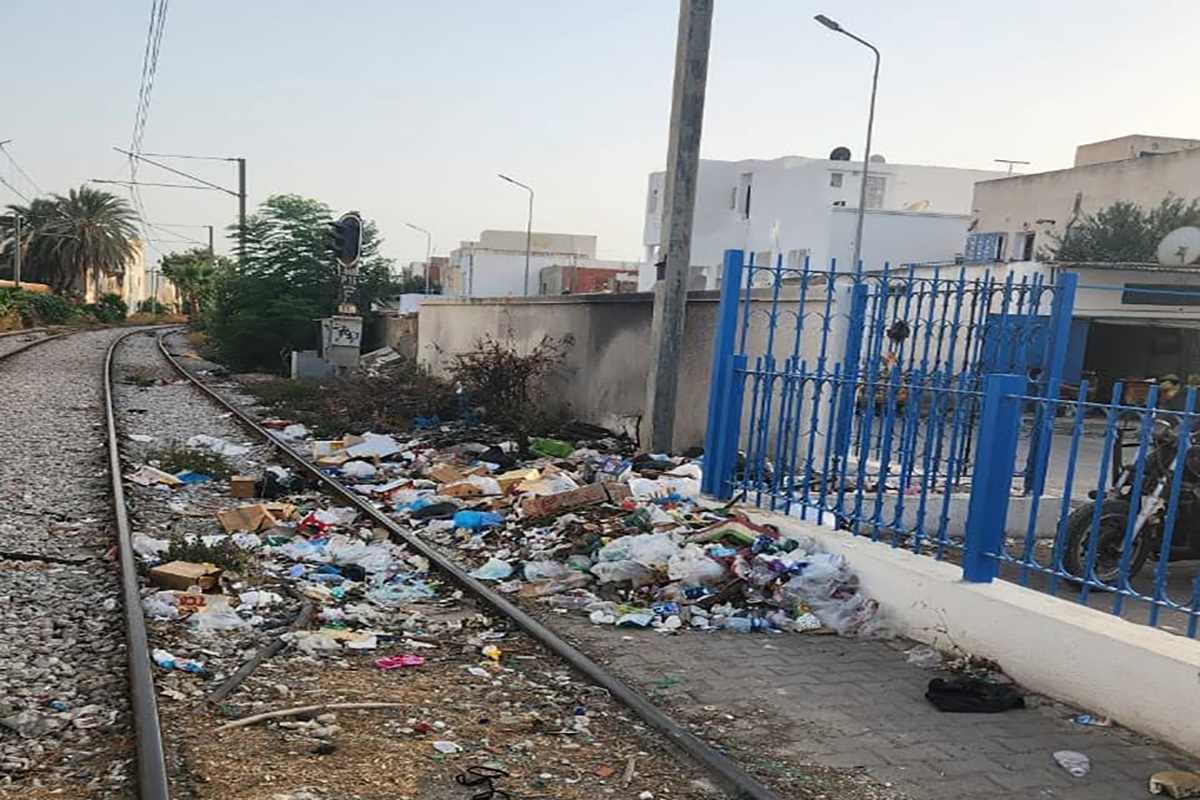 شركة النقل بتونس: تواصل إلقاء الفضلات المنزلية على مستوى محطة الكرم يعرقل الاشغال في بقية محطات خط ت ج م
